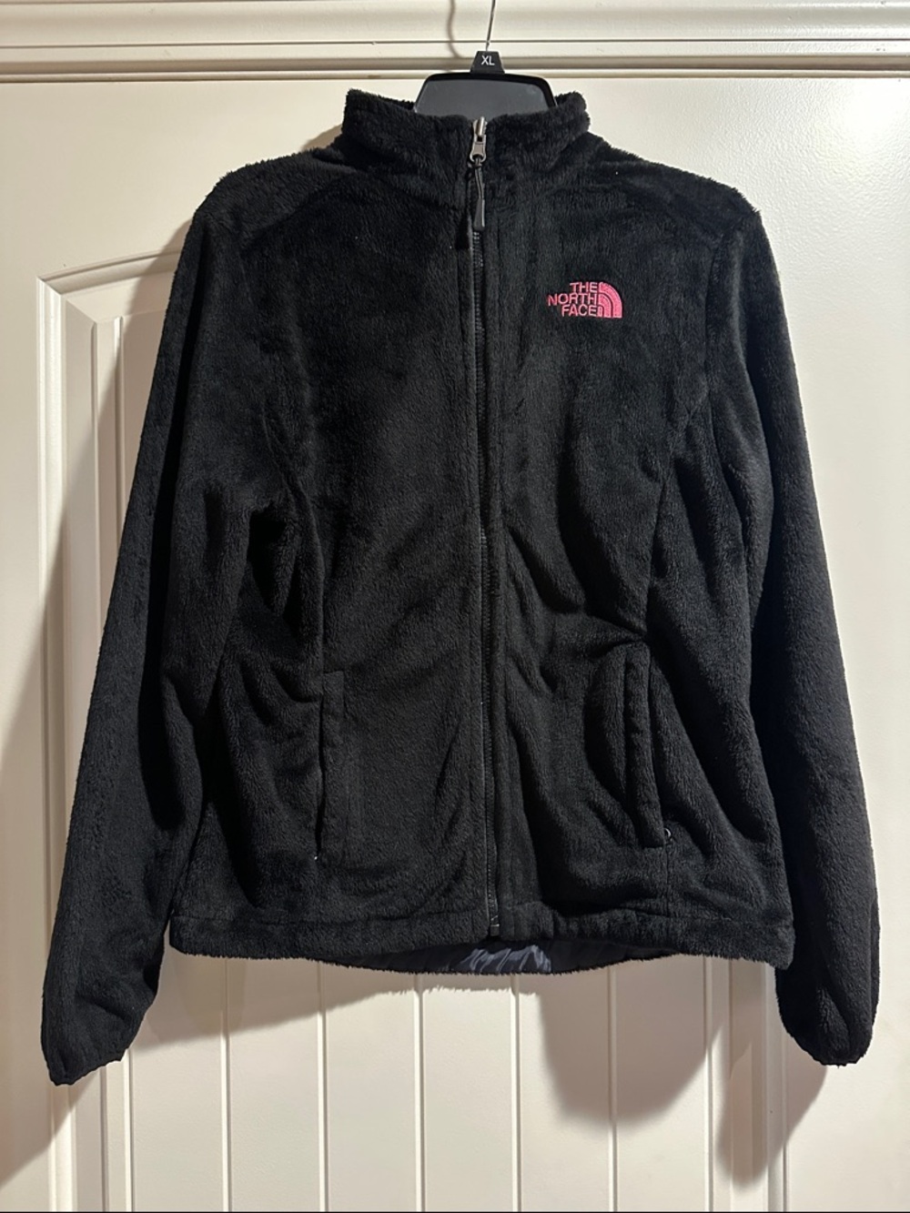 The North Face Black Fleece Summit Series Jacket with Pink Logo